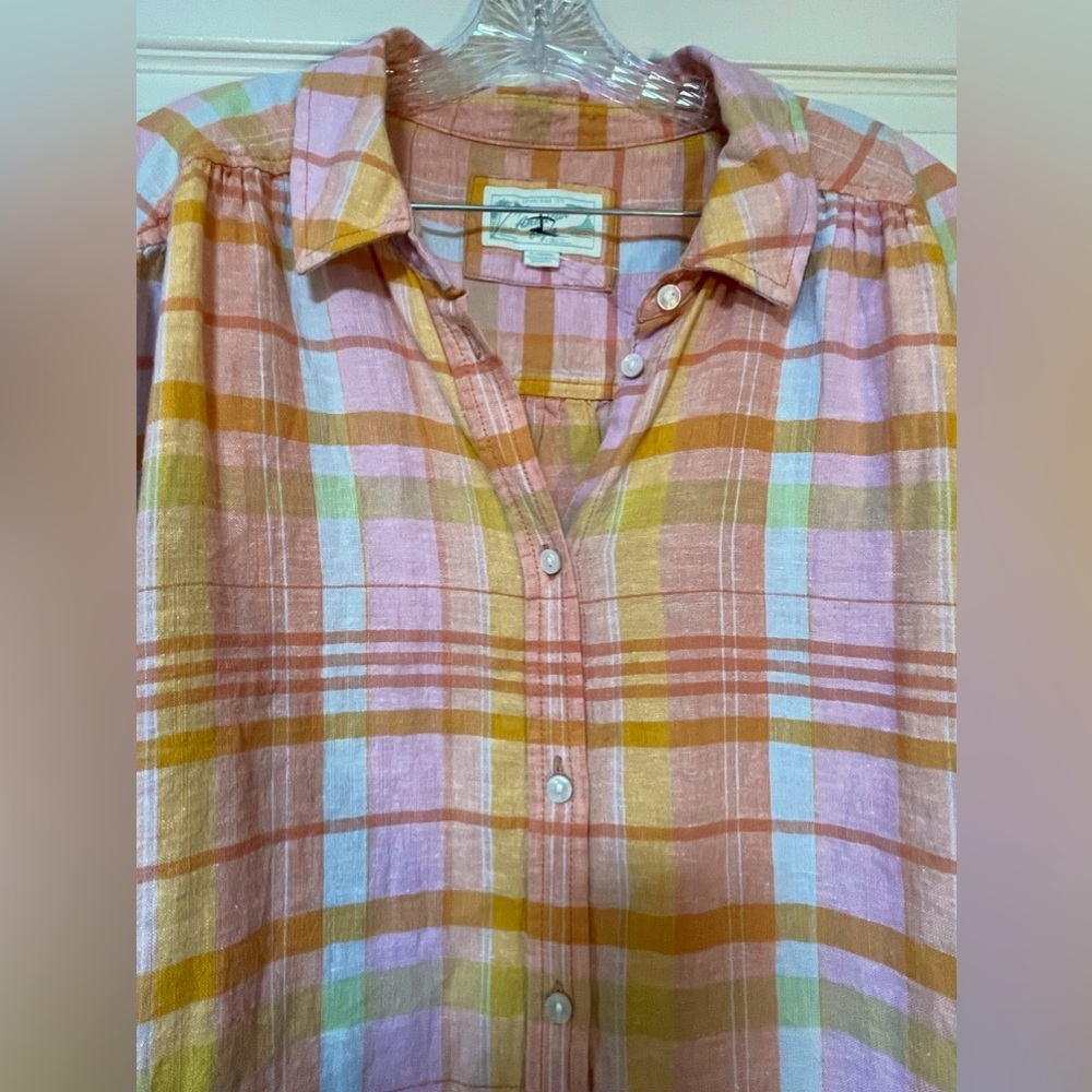 NWOT: American Eagle Outfitters Women's Pink and Orange Shirt XL - Picture 6 of 9